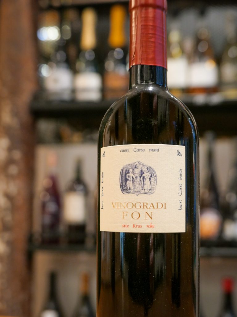 L'étiquette des vins de Marko Fon / Vinogradi Fon