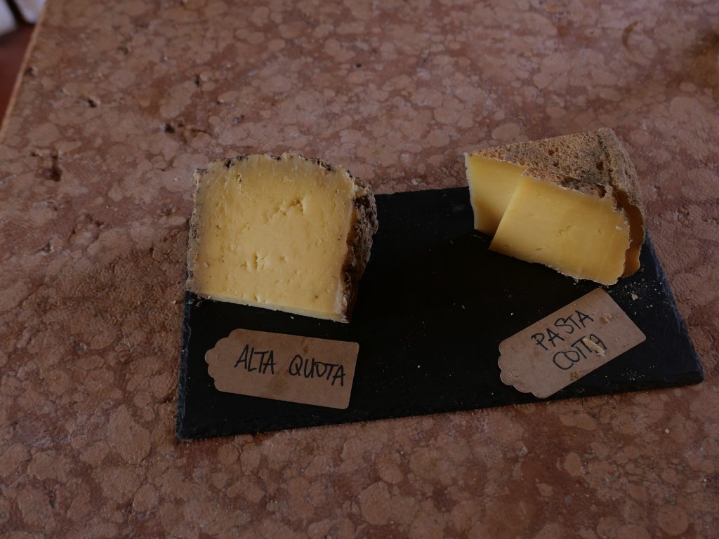 La production des fromages du domaine est supervisée par Elisabetta Foradori